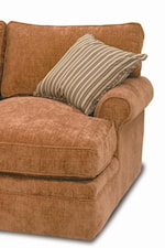 Place a Comfortable Chaise at the End of Your Sectional for a Place to Kick up Your Feet and Relax!