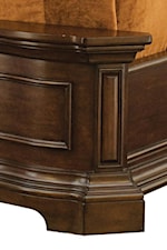 Raised Paneling and Bracket Feet add to the Traditional Nature of this Collection