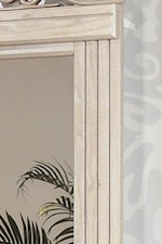 Panel-Detailed Mirror Frame