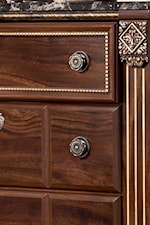 Framed Top Drawers with Gilded Bead Details