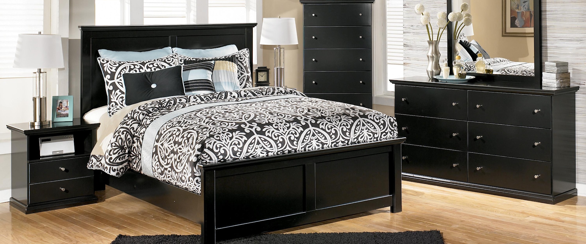 Casual 5-Piece King Bedroom Group