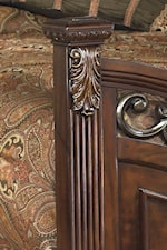 Fluted Pilasters with Leaf Form Corbels