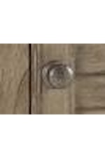 Antique Pewter Round Knobs Featured on Select Doors