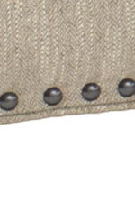 Nail head Trim is the Perfect Detail To Bring Out the Beautiful Leather and Fabric Colors