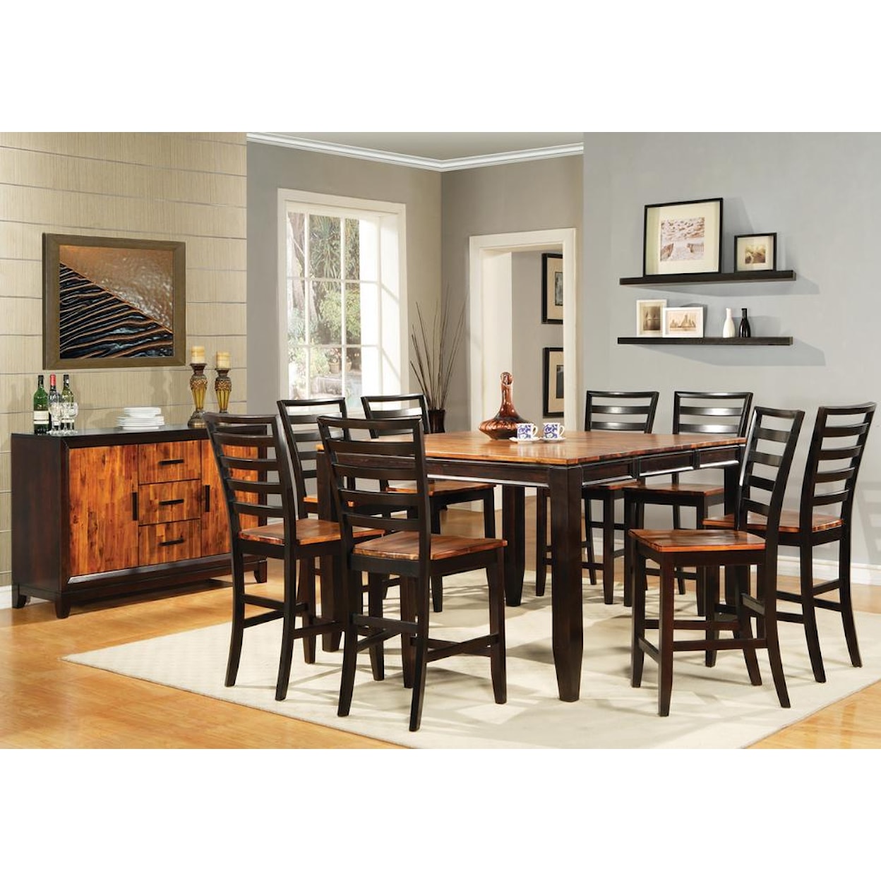 Steve Silver Abaco Formal Dining Room Group