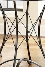 Geometric Detail on Table Pedestal