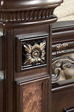 Steve Silver Monte Carlo Traditional Nightstand with USB Ports