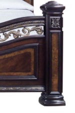 Steve Silver Monte Carlo Traditional Mirror with Decorative Carvings