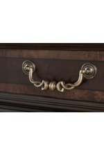 Steve Silver Monte Carlo Traditional 9 Drawer Dresser and Arched Mirror Combo