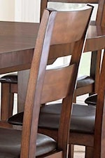 Standard Height and Counter Height Chairs Offer Ladder Back Silhouettes