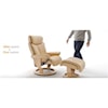 Stressless by Ekornes Paris High Back Recliner with Standard Star Base