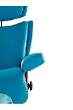 Recliners and sofas offer four types of leather and fabric to choose from in a full range of colors.