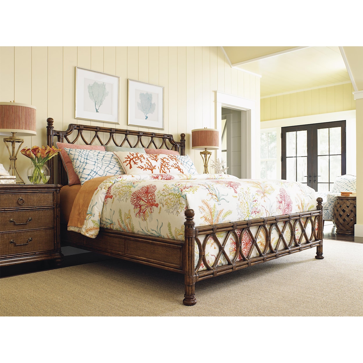 Tommy Bahama Home Bali Hai Bedroom Group