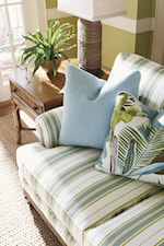 Island-Like Colors and Patterns Perfect the Comforting Appeal of Upholstered Pieces