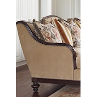 Elegant Designs with Rich Details, Like Nailhead Trim and Carved Wood Borders