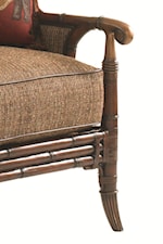 Rattan, Leather Strapping, and Delicately Moulded Metal Accents Create an Exotic, Luxurious Allure
