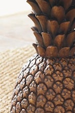 The Life-Like Detail of the Pineapple Base Adds Class and Value to this Particular Table