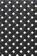 Cast Metal Woven Detail Seen on Table Tops Throughout Collection