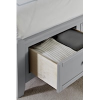 Footboard Storage Available in Select Bed Sizes