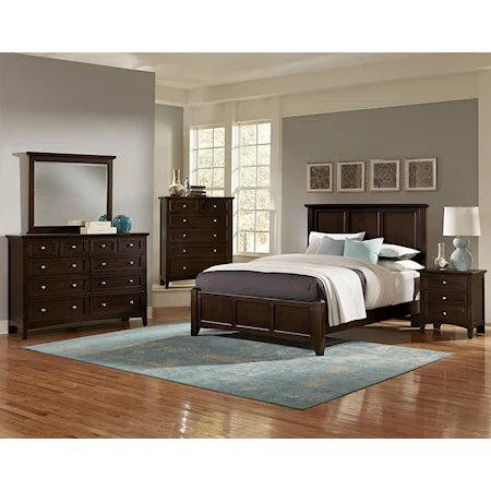 Queen Bed, Drssr, Mir, Chest, Night Stand
