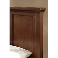 Mansion Headboard with Recessed Panels