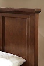 Mansion Headboard with Recessed Panels
