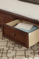 Footboard Storage Option Available