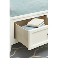 Footboard Drawers Available in Select Bed Sizes