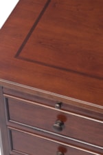 Walnut Inlays Decorate Select Desk Tops