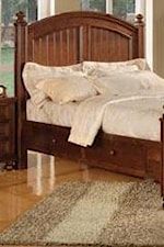 Plank Style Details, Turned Feet and Bed Posts