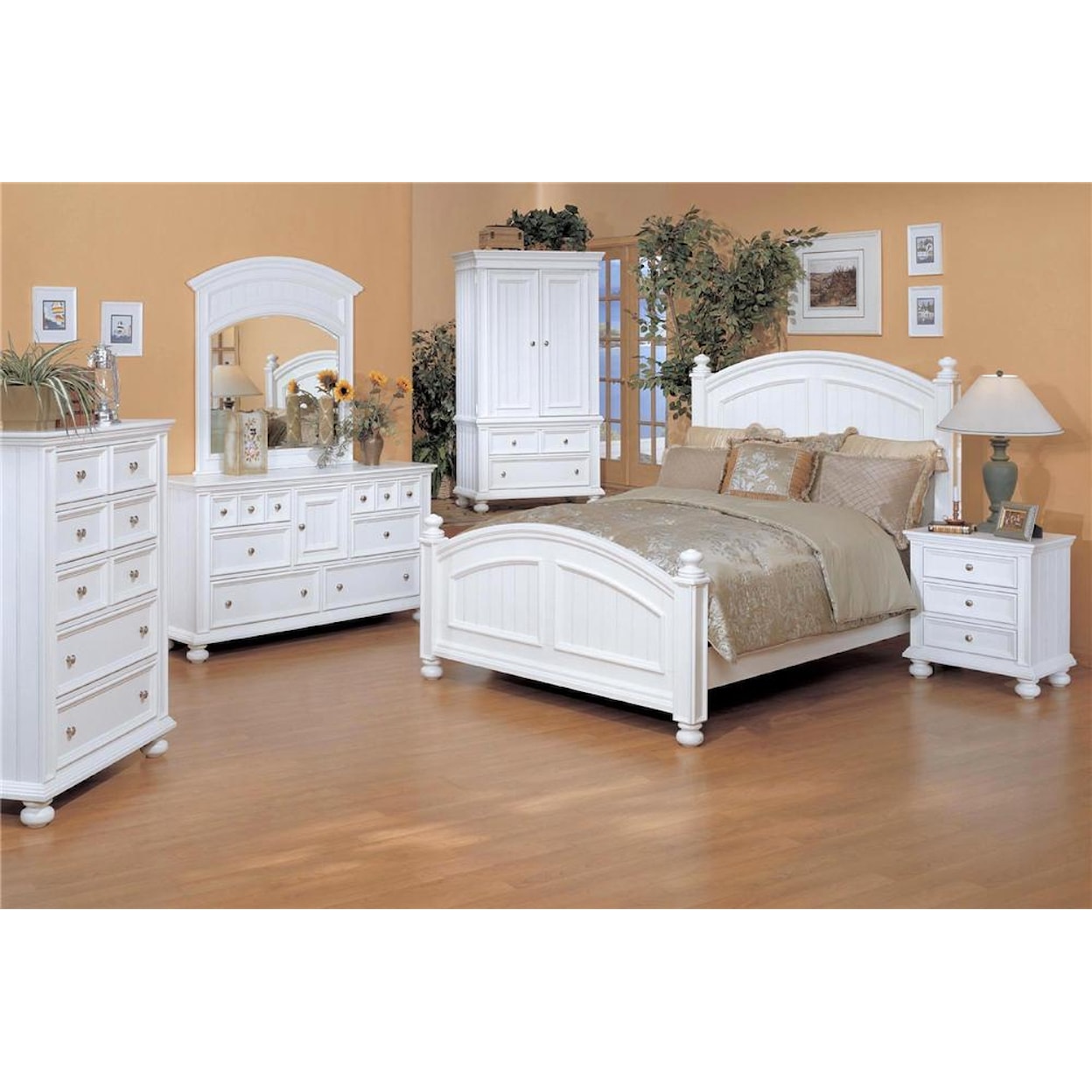 Winners Only Cape Cod  California King Bedroom Group