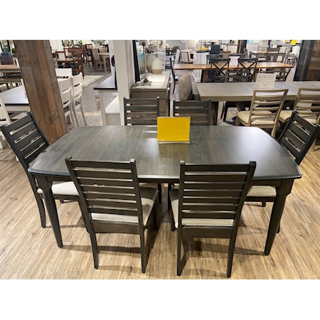 Dining Room Table with 6 Chairs 
$2,999 or $122/mo for 36 months 
*limited quantities*