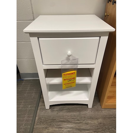 1-Drawer Nightstand
$299 or $18/mo for 36 months 
*limited quantities*