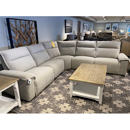 5-pc Power Reclining Sectional with Headrests 
$2,999 or $123/mo fro 36 months
*limited quantities*