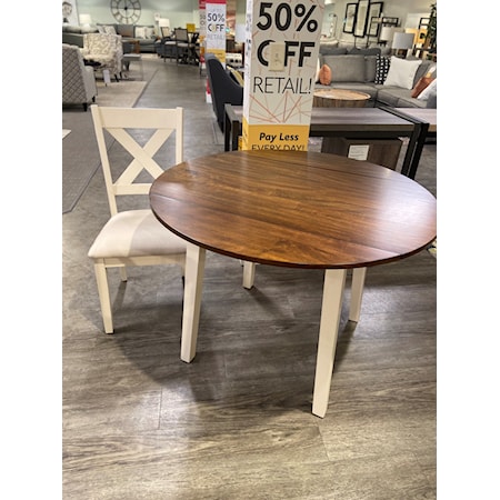 3-pc Drop Leaf Table Set 
$499 OR $18/mo for 36 months 
*limited quantities*