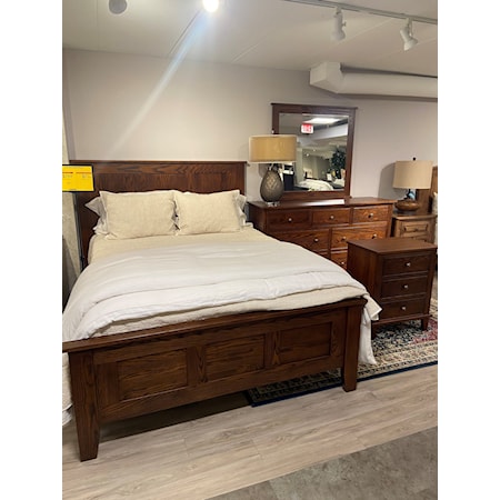 Queen Bed, Dresser, Mirror, Nightstand, & Chest (not pictured) (SOLD AS SET ONLY) 
$5,499 *limited quantities* 