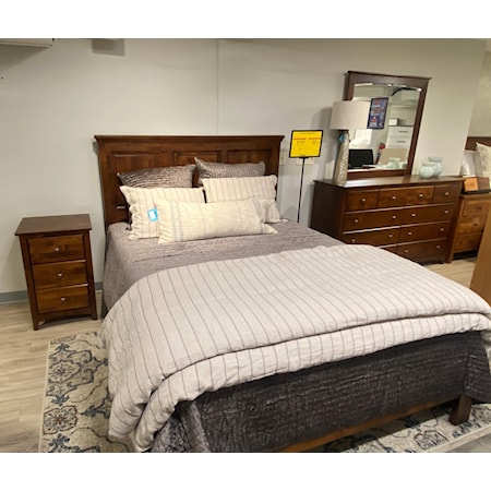 4-pc Bedroom Set, Raised Panel Bed, 10-Drawer Dresser, 3-Drawer Nightstand, Mirror (SOLD AS SET ONLY)
$2,999 or $122/mo for 36 months 
*limited quantities*
