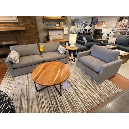 2-pc Stationary Sofa and Chair Set (SOLD AS SET ONLY) $1,499 or $63/mo for 36 months *limited quantities*