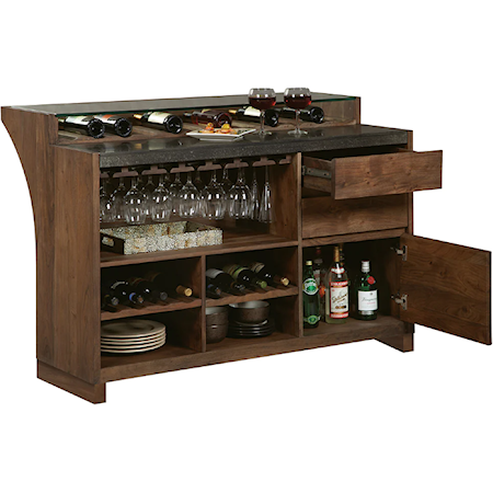 Wine Vault  Bar Cabinet 