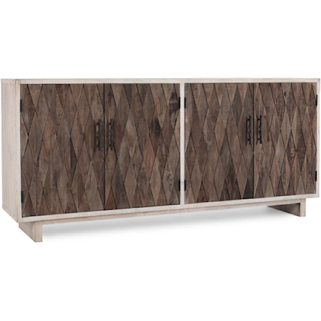 Anton 4 Door Sideboard | Natural