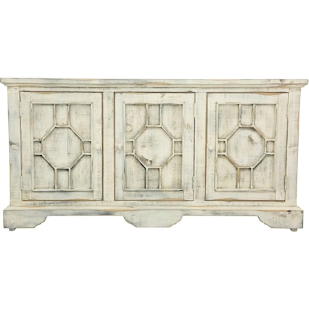 Weetrick Antique Cream Console