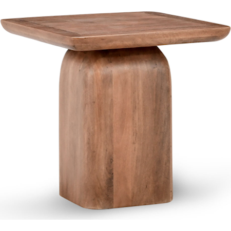 Chloe Teak Wood End Table