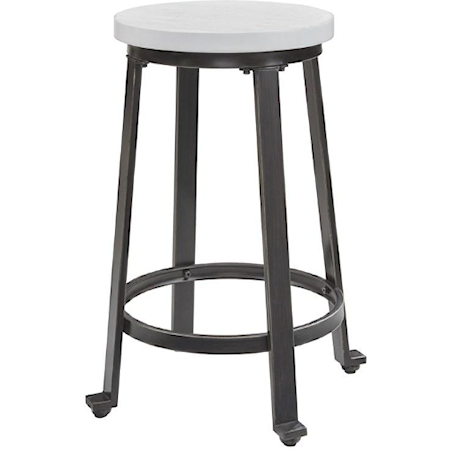 Wooden Counter Height Stool