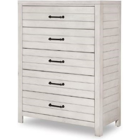 38x18x50 5-Drawer Chest