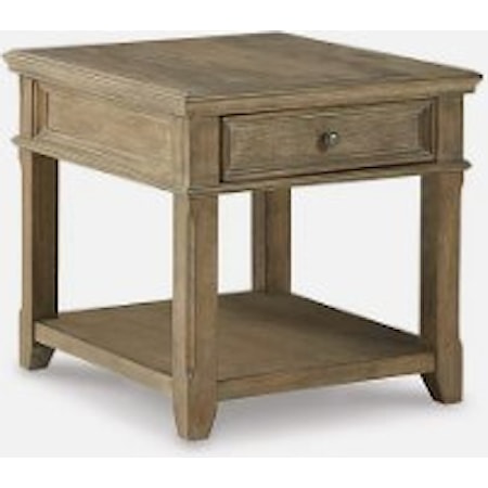 24x27x24 Rectangular End Table