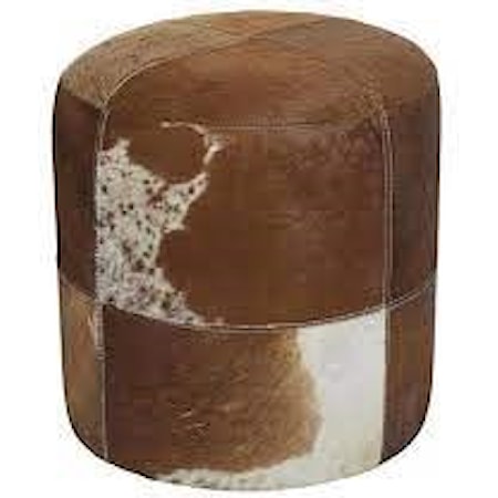 Leather Ottoman