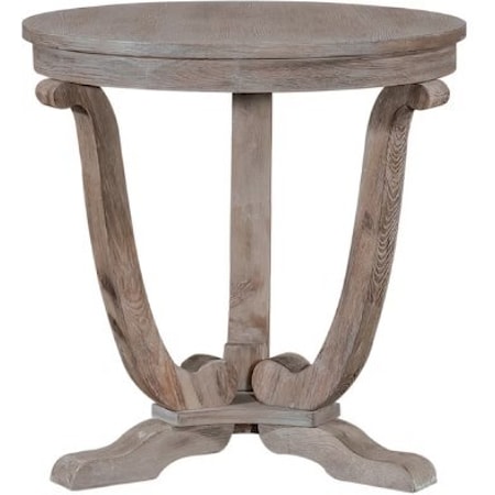 24x24x24 Round End Table