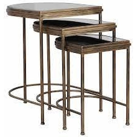 Set of 3 India Nesting Tables