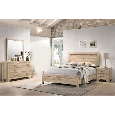 Floor Model Liquidation
Miguell Collection
Includes the King Bed, Dresser, Mirror, and 2 night stands