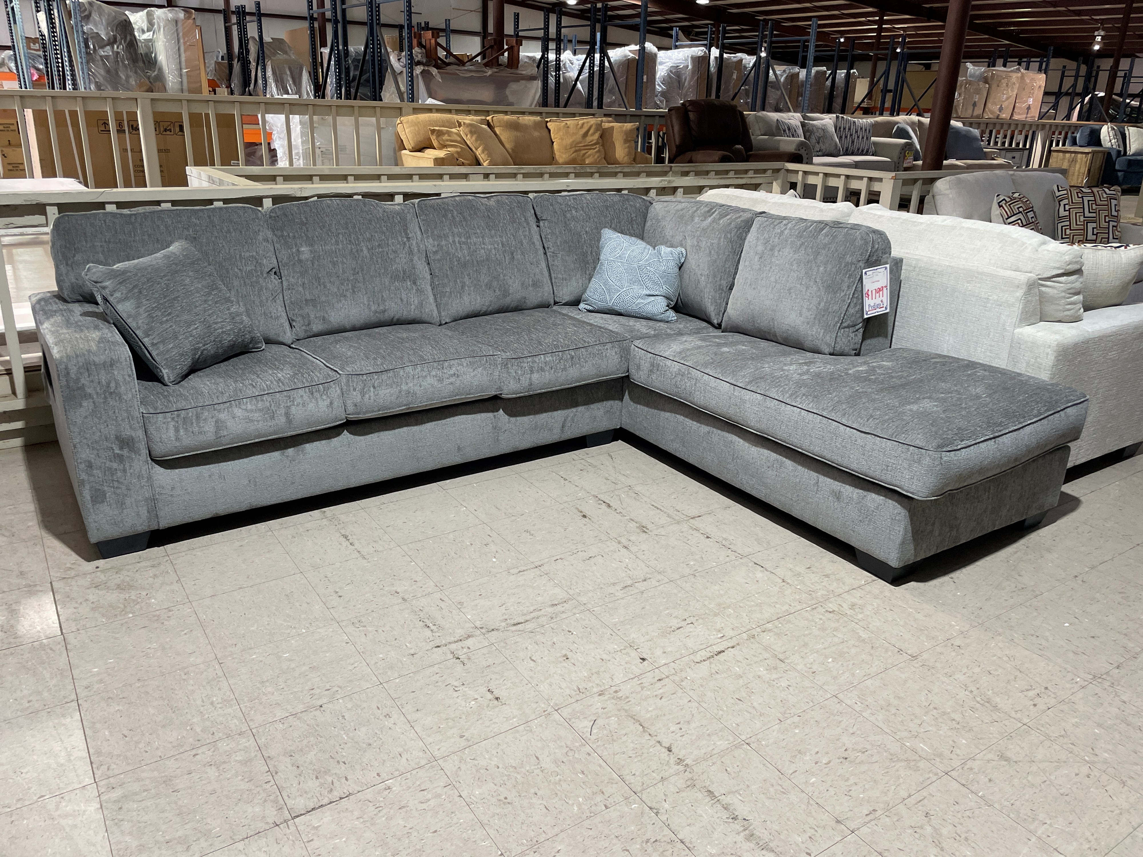 Altari Collection 2-Piece Sectional with Chaise by Signature Design by Ashley